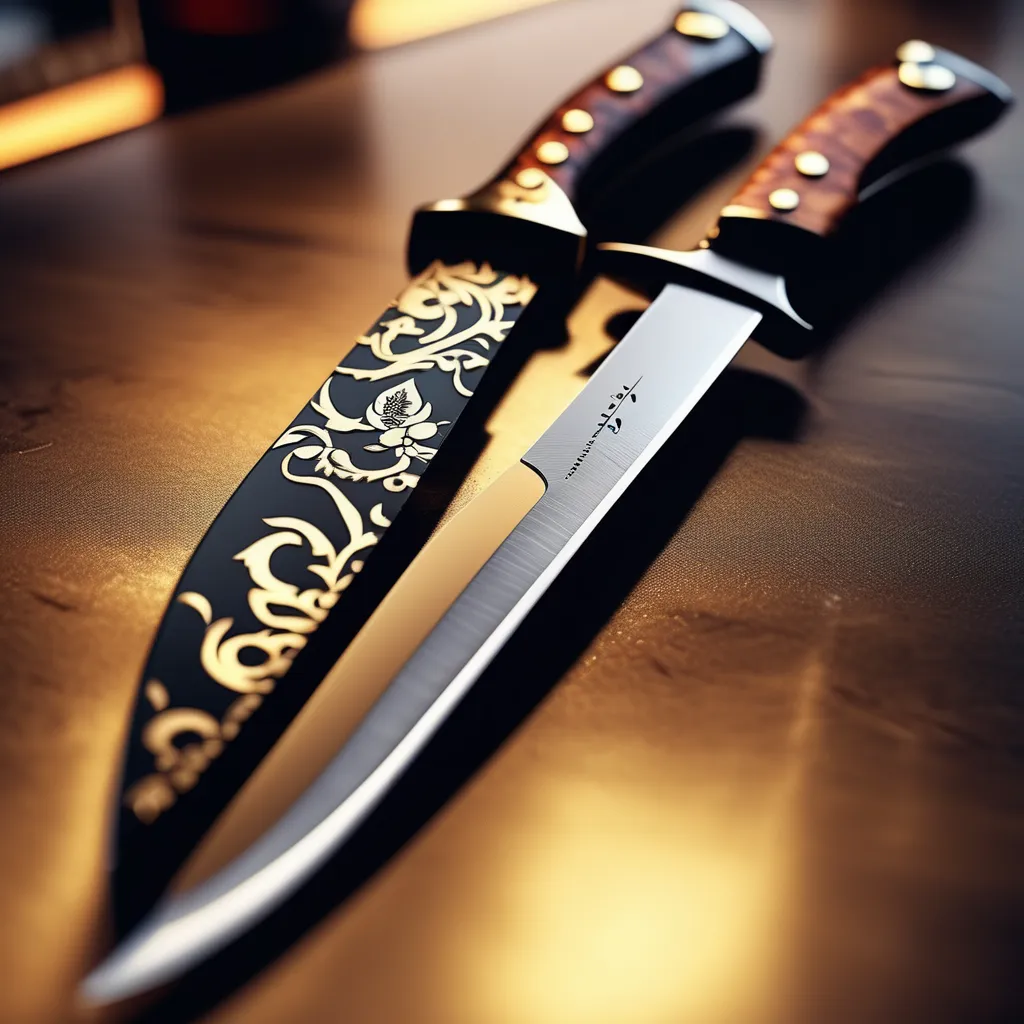 Alt text: "A Brief History of Damascus Knives: Exploring the Origins and Craftsmanship of Iconic Blades"